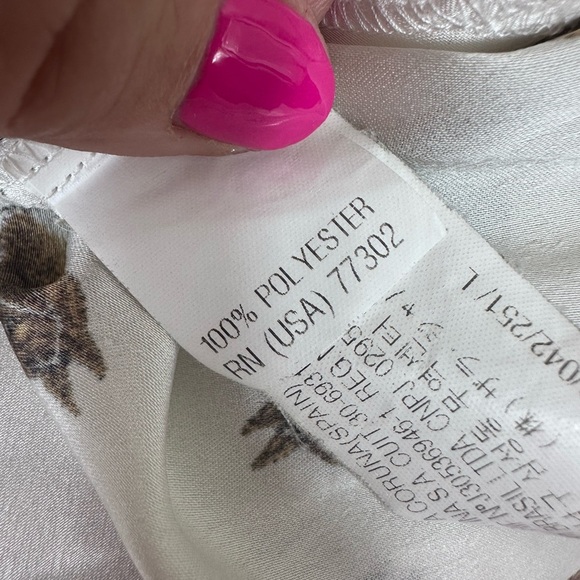 Zara Basic long sleeve top with horse print size large - Picture 13 of 14